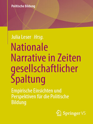 cover image of Nationale Narrative in Zeiten gesellschaftlicher Spaltung